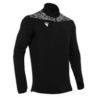Tiber 1/4 Zip Top BLK/WHT XXL Stilren treningsgenser - Unisex