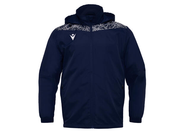 Lahti Showerjacket NAVY/HVIT M Vann- og vindavstøtende jakke - Unisex 