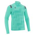 Purus 1/4 Zip Top TRQ/GRY 4XL Teknisk treningsgenser - Unisex