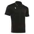 Draco Hero Polo BLK/WHT 3XL Poloskjorte i elastisk stoff