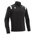 Gange 1/4 Zip Top BLK/WHT XXL Teknisk treningsgenser - Unisex