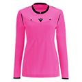 Stephanie Refeere LS shirt PINK L Dommerdrakt til dame