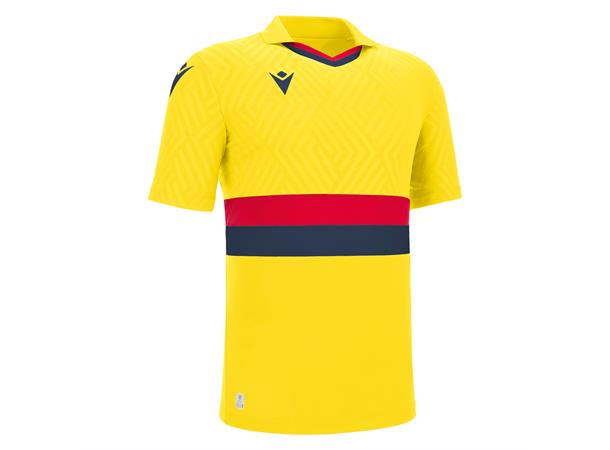 Charon Eco Match Day Shirt YEL/RED 3XS Teknisk spillerdrakt i ECO-tekstil 