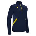 Piave 1/4 Zip Top NAV/YEL 3XL Teknisk treningsgenser - Unisex