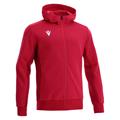 Trumpet  Hooded Jacket RED XS Hettejakke i myk bomullsmiks -  Unisex