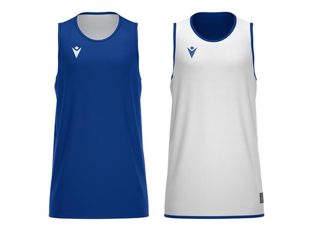 X500 Basket Shirt ROY/WHT 3XL Vendbar teknisk basketdrakt - Unisex 