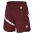 Shen Eco Match Day Shorts CRD/WHT S Teknisk shorts i ECO-tekstil - Unisex 