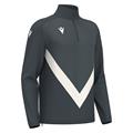 Anduin Training 1/4 Zip Top ANT/WHT L Teknisk treningsgenser - Unisex