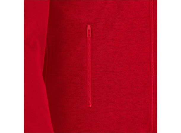Valkyria Full Zip Top Woman RED/WHT 3XL Teknisk reisejakke til dame 